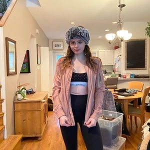 Light pink bomber jacket from Nordstrom
